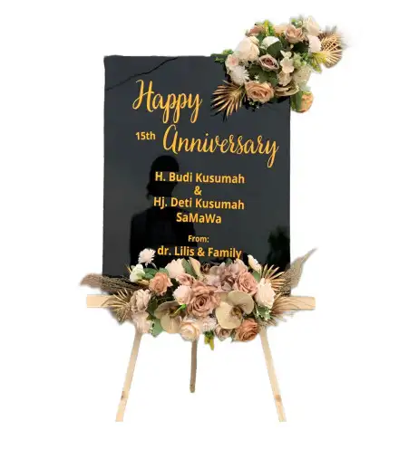 Papan Bunga Akrilik Sudorogo Kaligesing