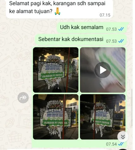 Pengiriman Papan Bunga Selamat Sudorogo Kaligesing