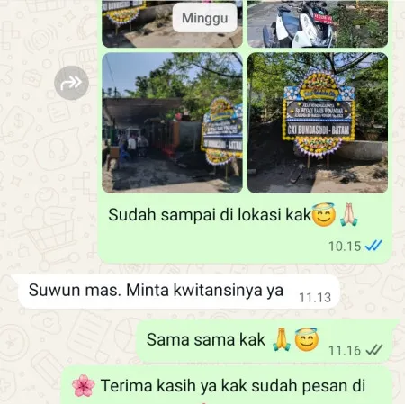 Pengiriman Papan Bunga Duka Sudorogo Kaligesing
