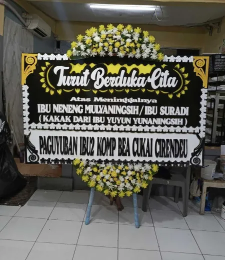 Papan Bunga Duka Sudorogo Kaligesing
