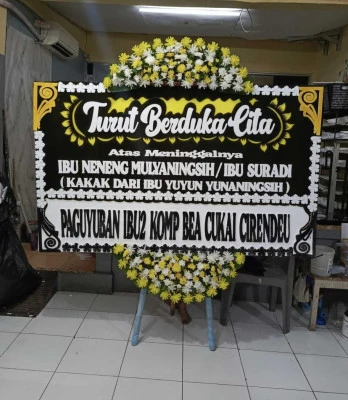 Papan Bunga di Sudorogo Kaligesing